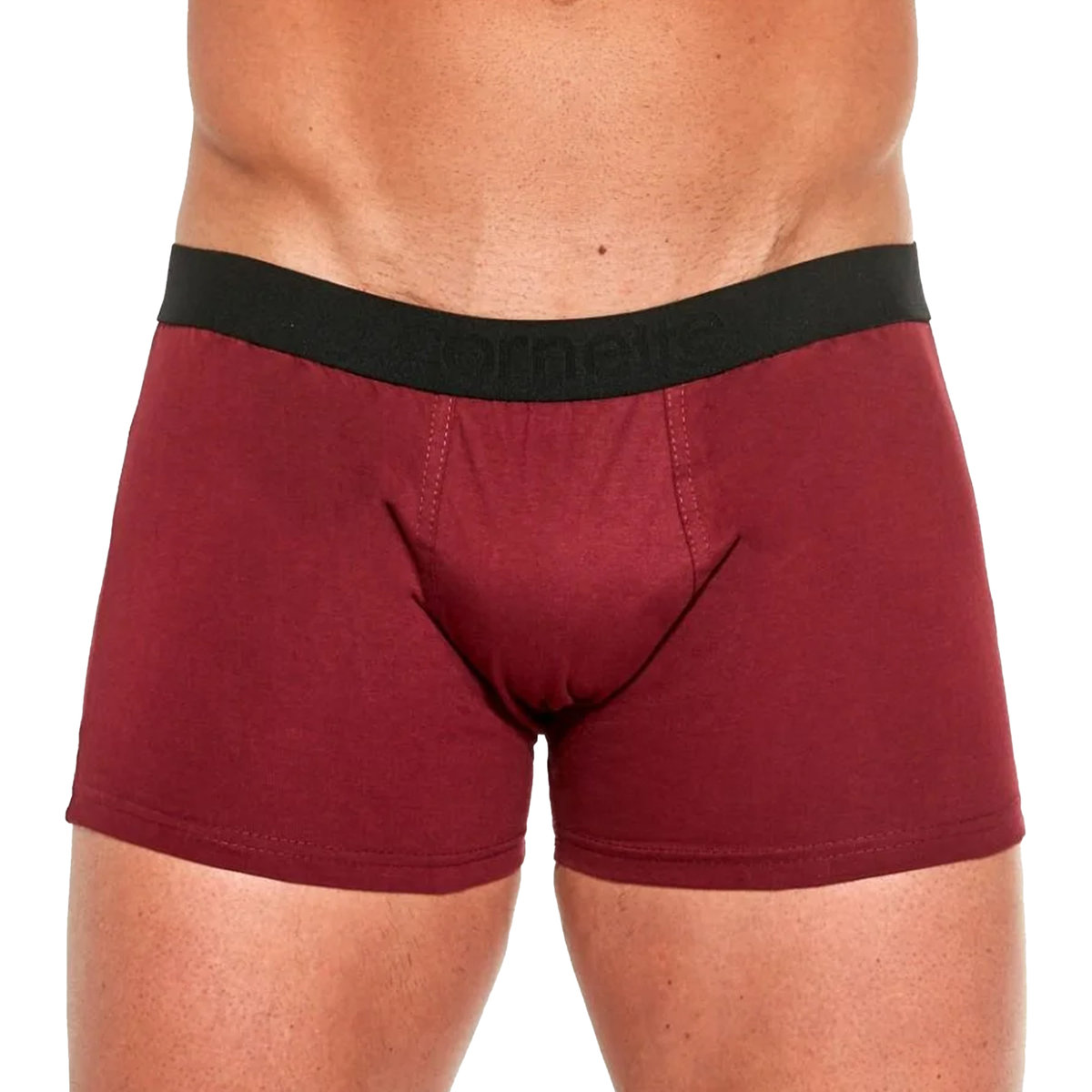 Bokserki męskie CORNETTE HE 503 claret obcisłe, S