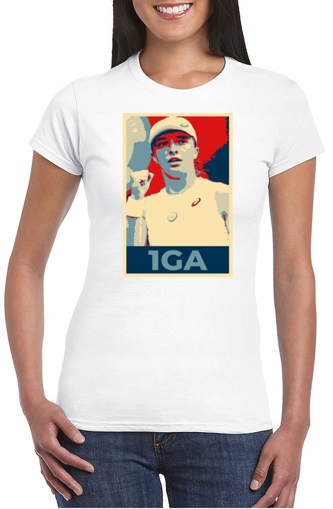 Damska Koszulka Tenis Iga Sport 1Ga Wta Xxl 3100