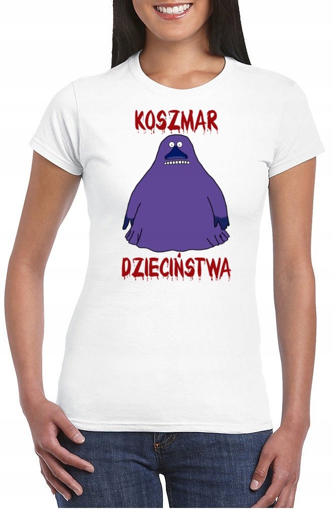 Damska Koszulka Muminki Buka Bajka Koszmar Xl 3053