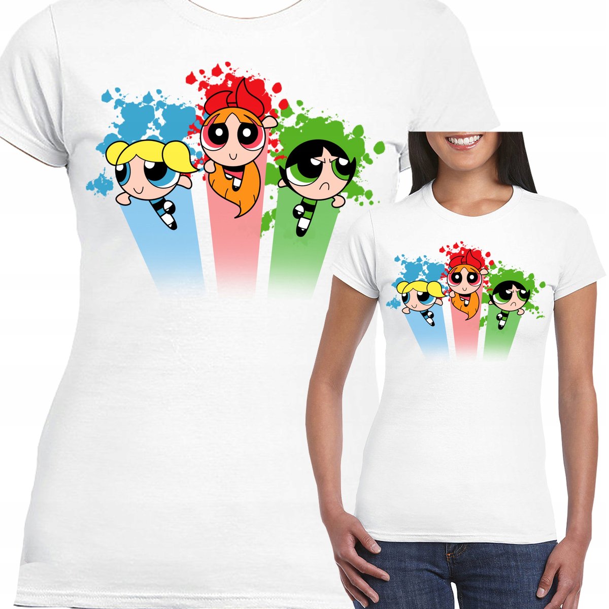 Damska Koszulka Atomówki Bajka Bójka L 3032