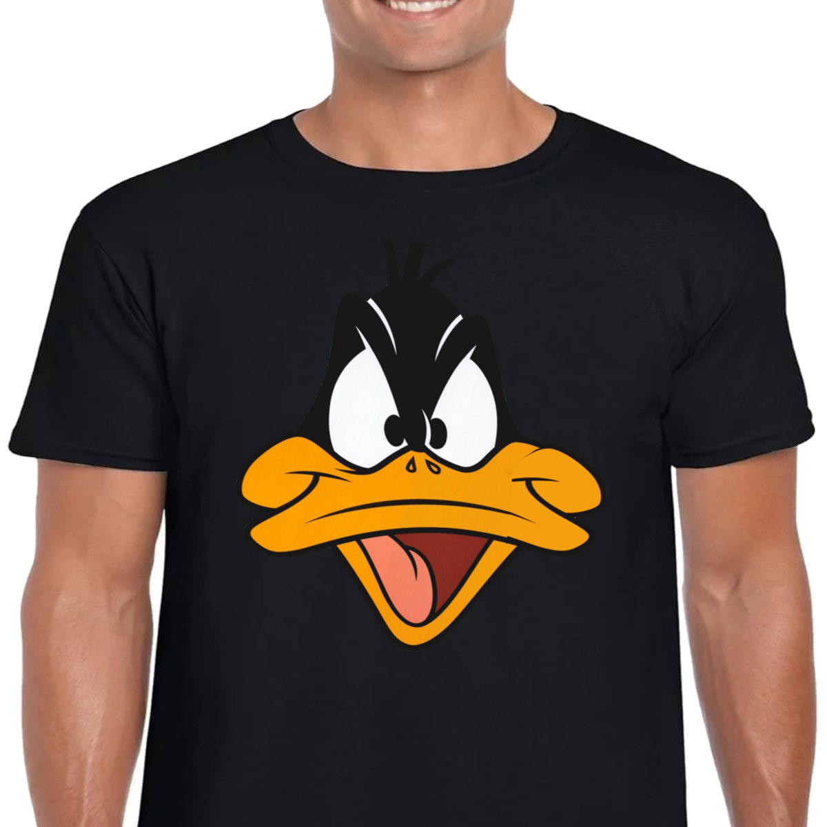 Kaczor Daffy Koszulka Królik Bugs S Czarna 3302