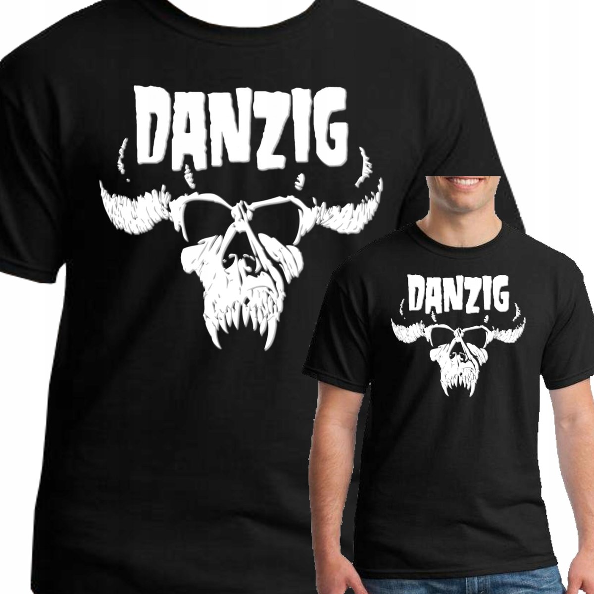 Danzing Koszulka Heavy Rock Metal M Czarna 3278