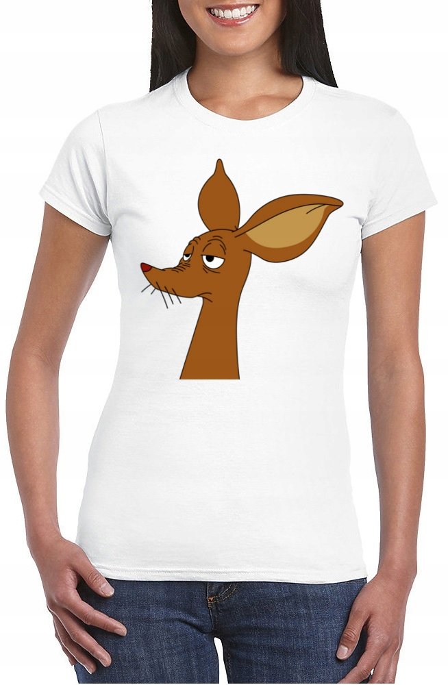 Muminki Damska Koszulka Ryjek Włóczykij Mała Mi M