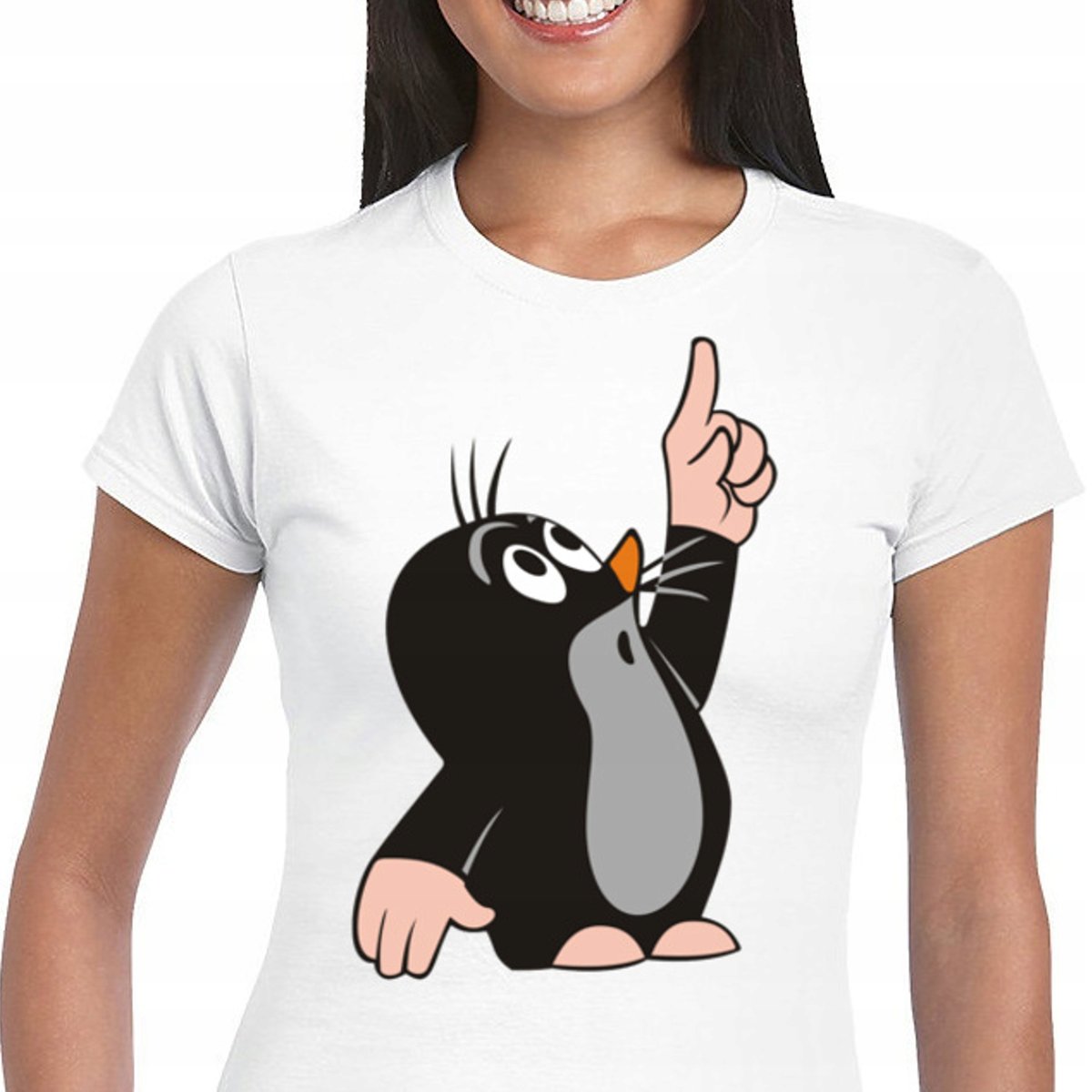 Krecik Damska Koszulka Rumcajs Sąsiedzi Xl 0448