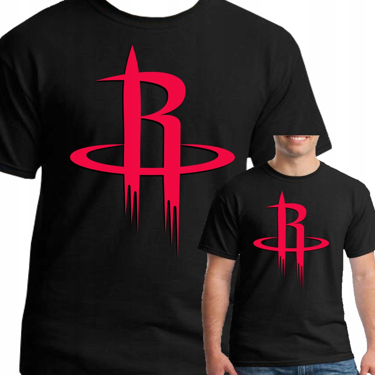 Koszulka Houston Rockets Nba M 0473 Czarna