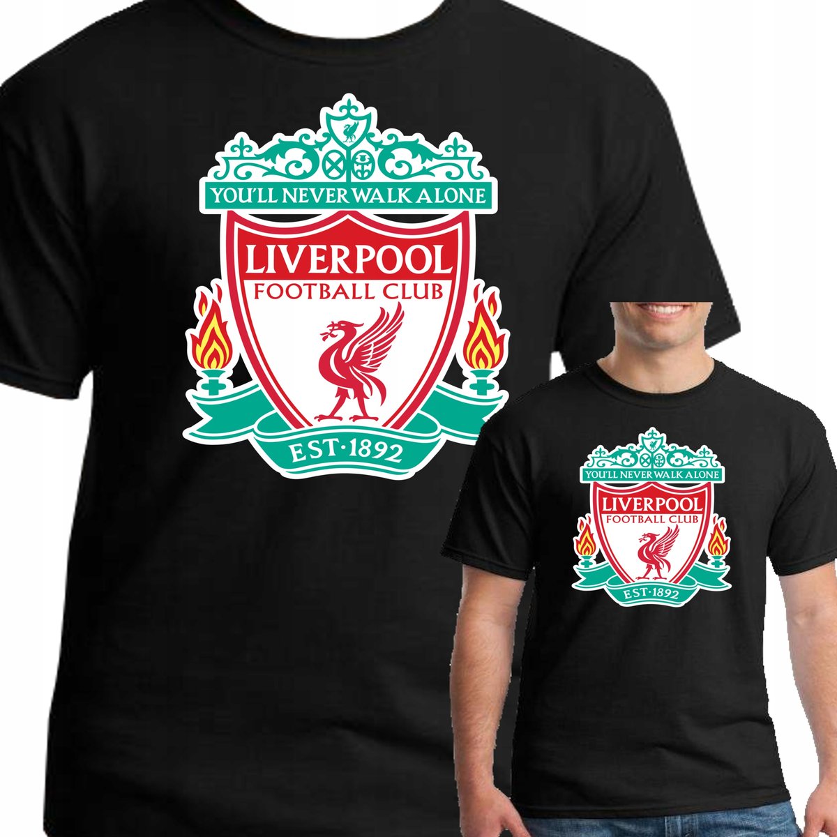 Koszulka Liverpool Fc Prezent S 0162 Czarna