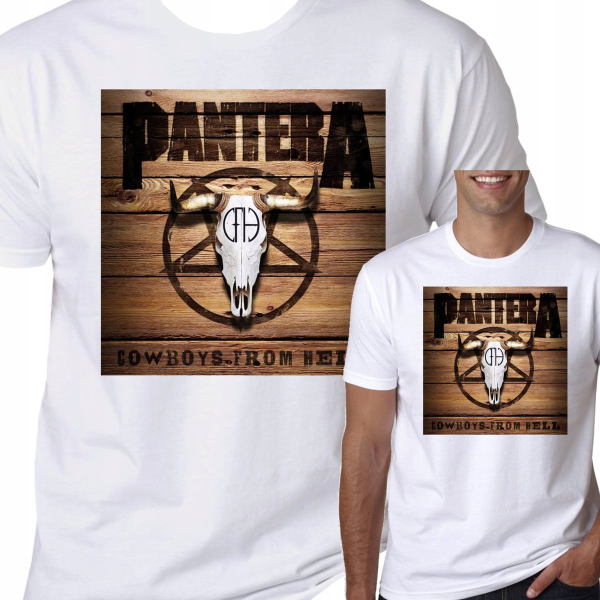 Koszulka Pantera Anselmo Heavy Metal S 3291