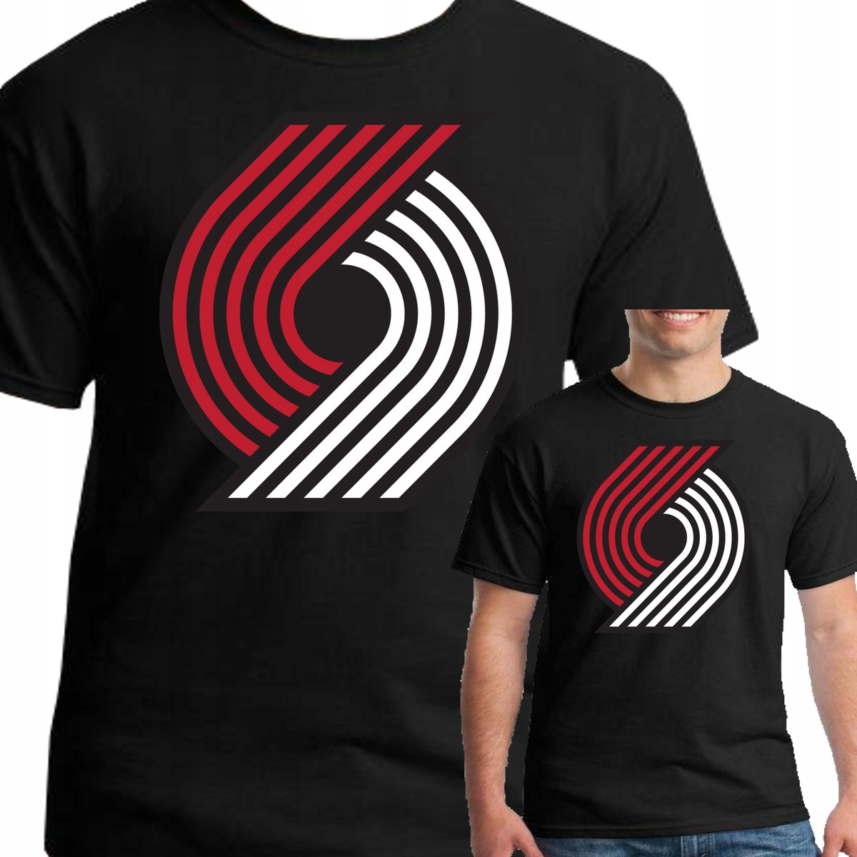 Koszulka Portland Trail Blazers Nba S 0487 Czarna