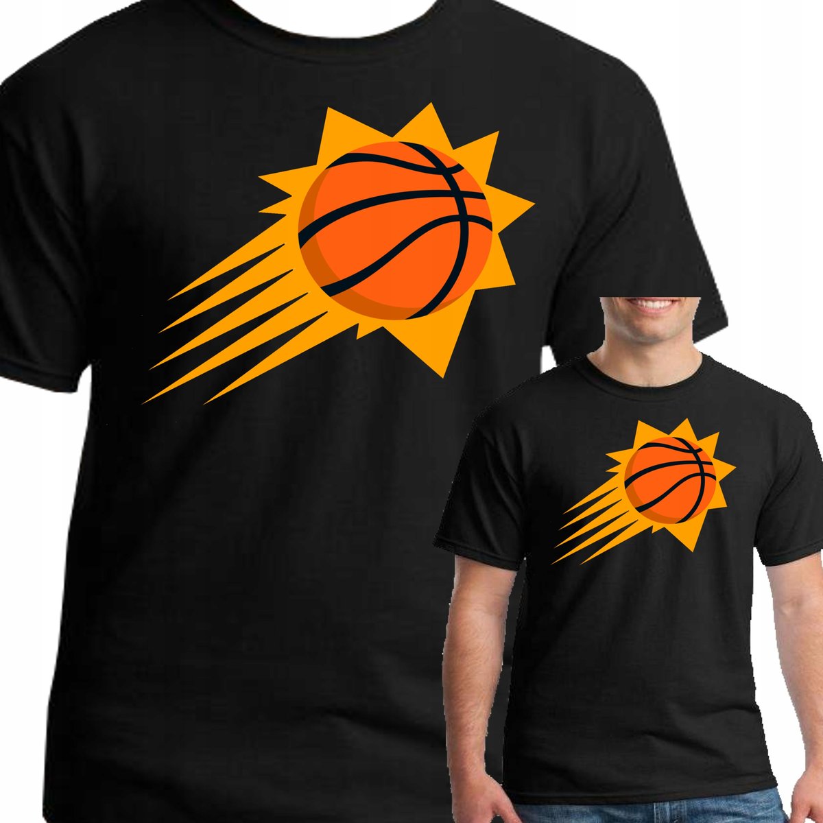 Koszulka Phoenix Suns Nba Prezent L 0486 Czarna