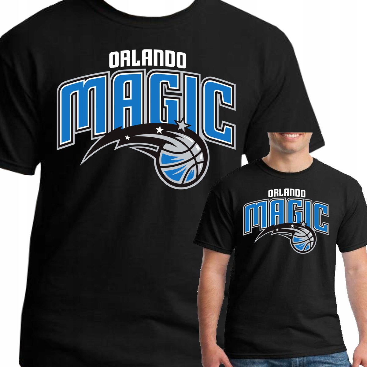 Koszulka Orlando Magic Nba Prezent S 0484 Czarna