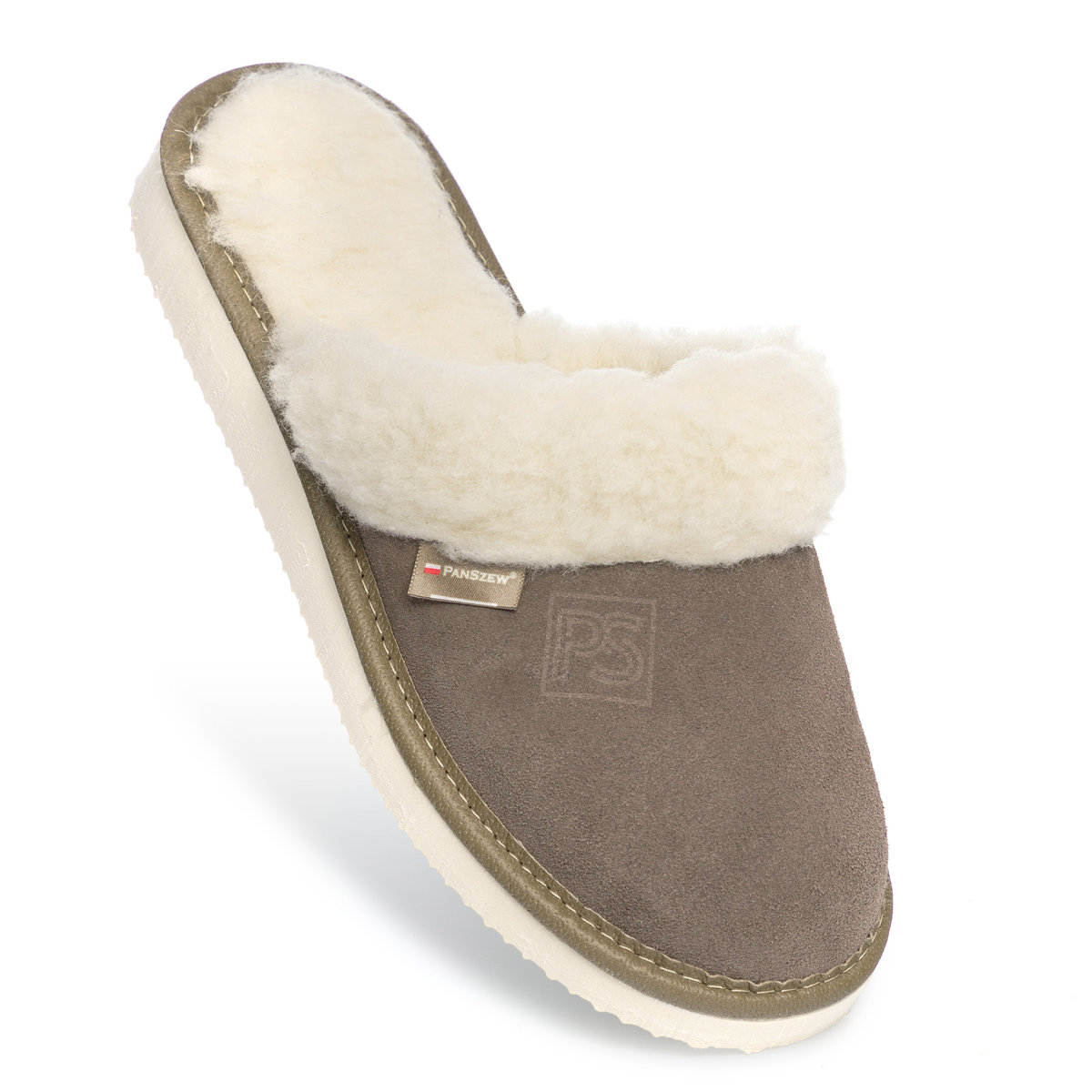 PanSzew Ciepłe Kapcie Damskie SKÓRZANE GÓRALSKIE Pantofle POLSKIE 36-41