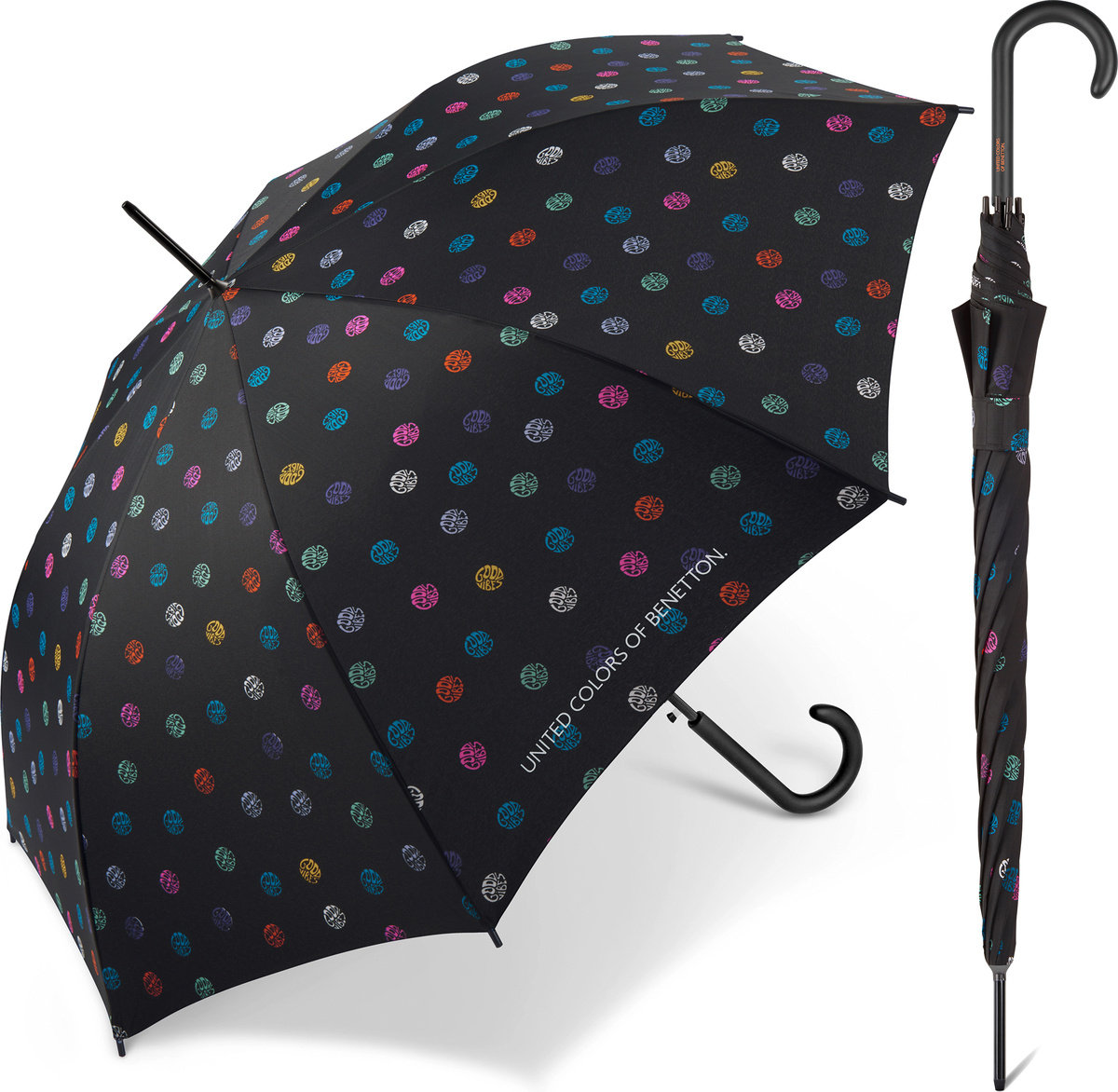 Parasol długi automatyczny Benetton Long AC 56990
