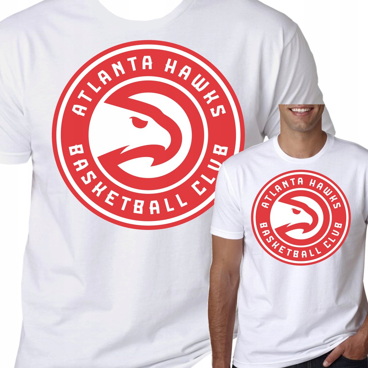 T-Shirt Koszulka Atlanta Hawks Prezent Xl 0462
