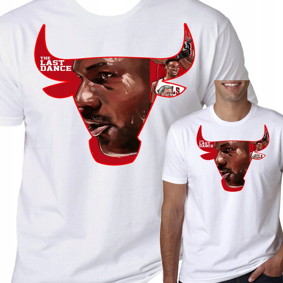 T-Shirt Koszulka Chicago Bulls Jordan M 0467