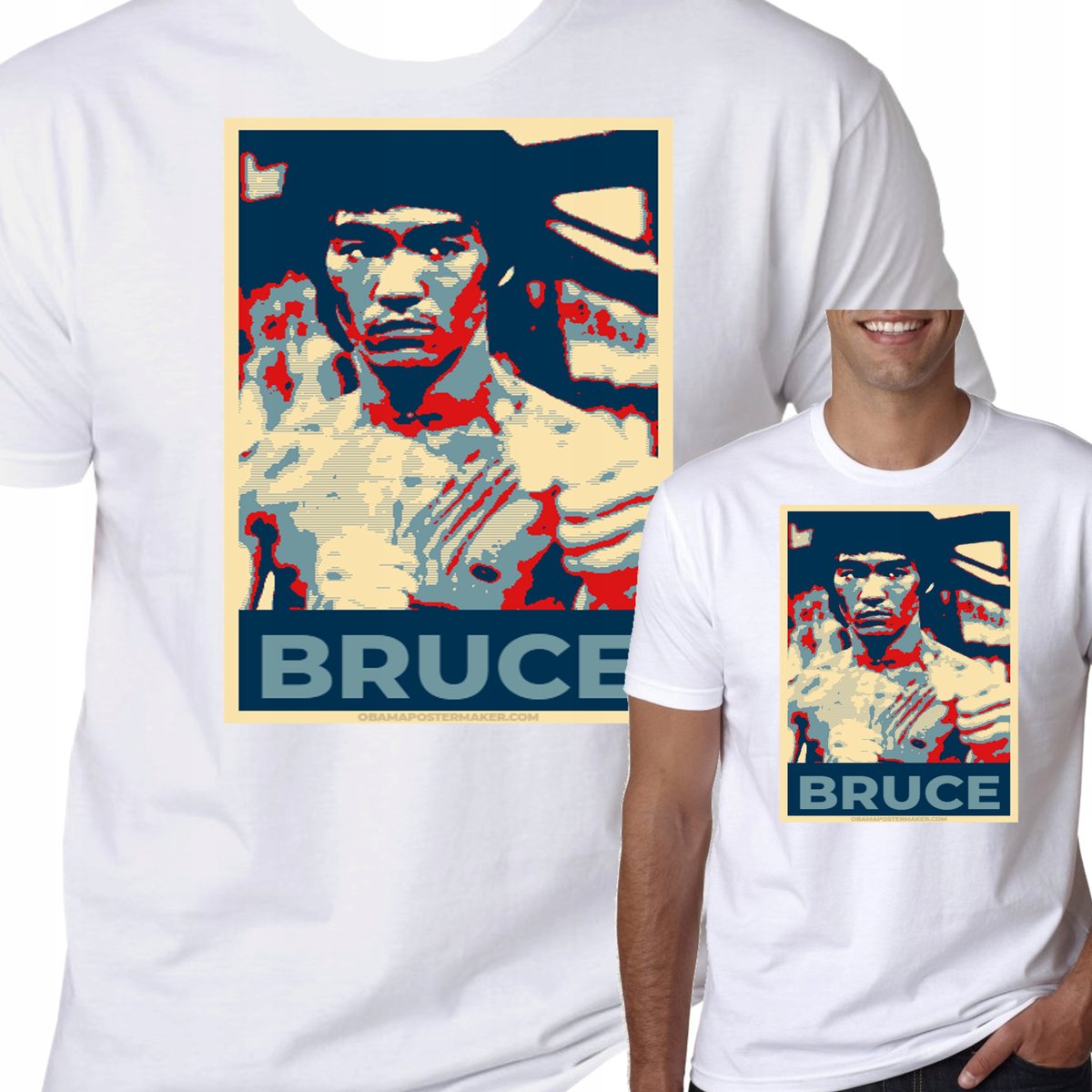 T-Shirt Koszulka Bruce Lee Karate Film Xl 1132