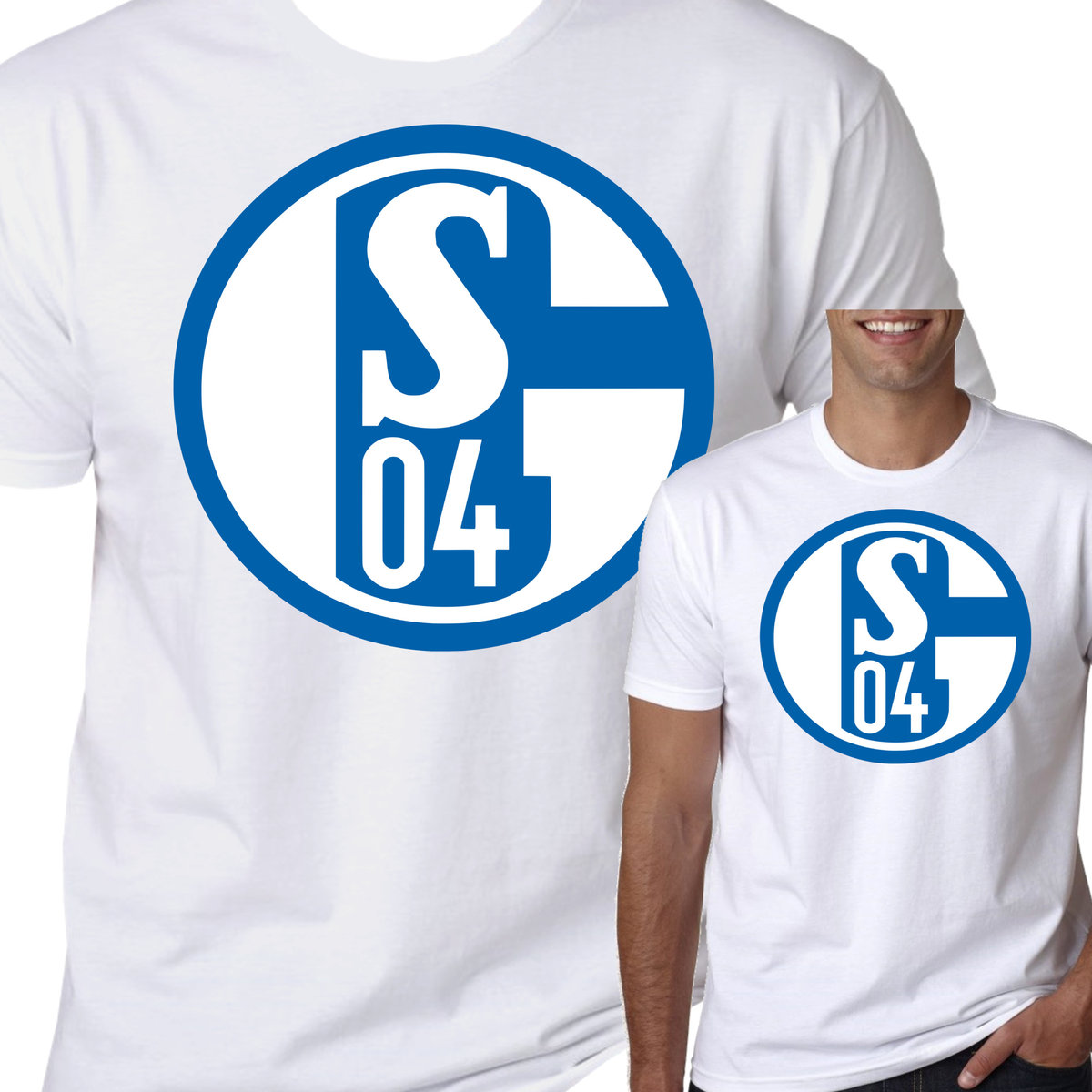 T-Shirt Koszulka Fc Schalke 04 Prezent M 0189