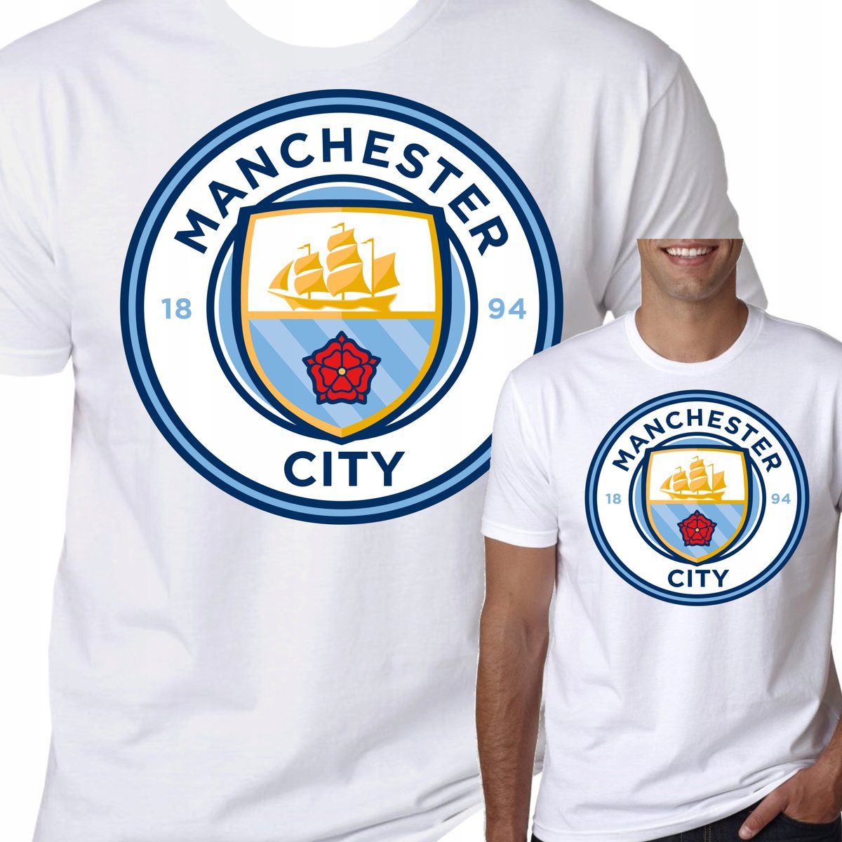 T-Shirt Koszulka Manchester City Prezent Xxl 0163