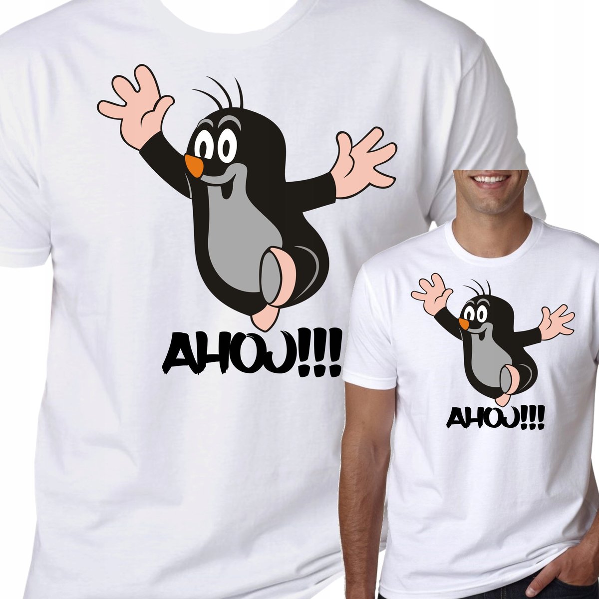 T-Shirt Koszulka Krecik Bajka Sąsiedzi Xl 0447