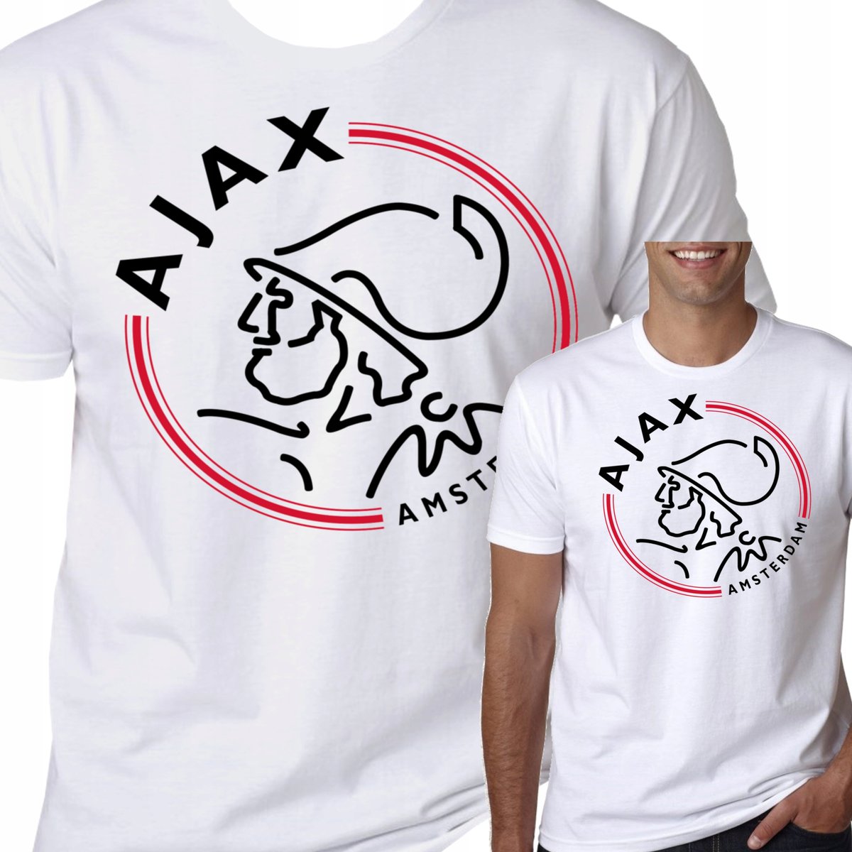 T-Shirt Koszulka Ajax Amsterdam Prezent S 0235
