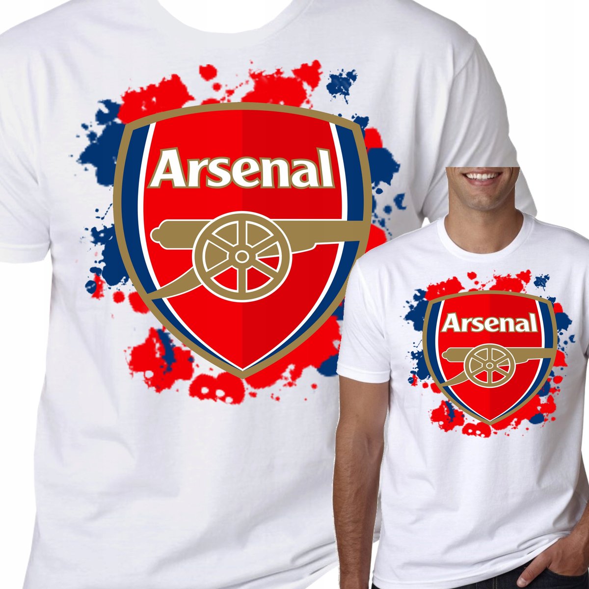 T-Shirt Koszulka Arsenal Londyn Prezent M 0152