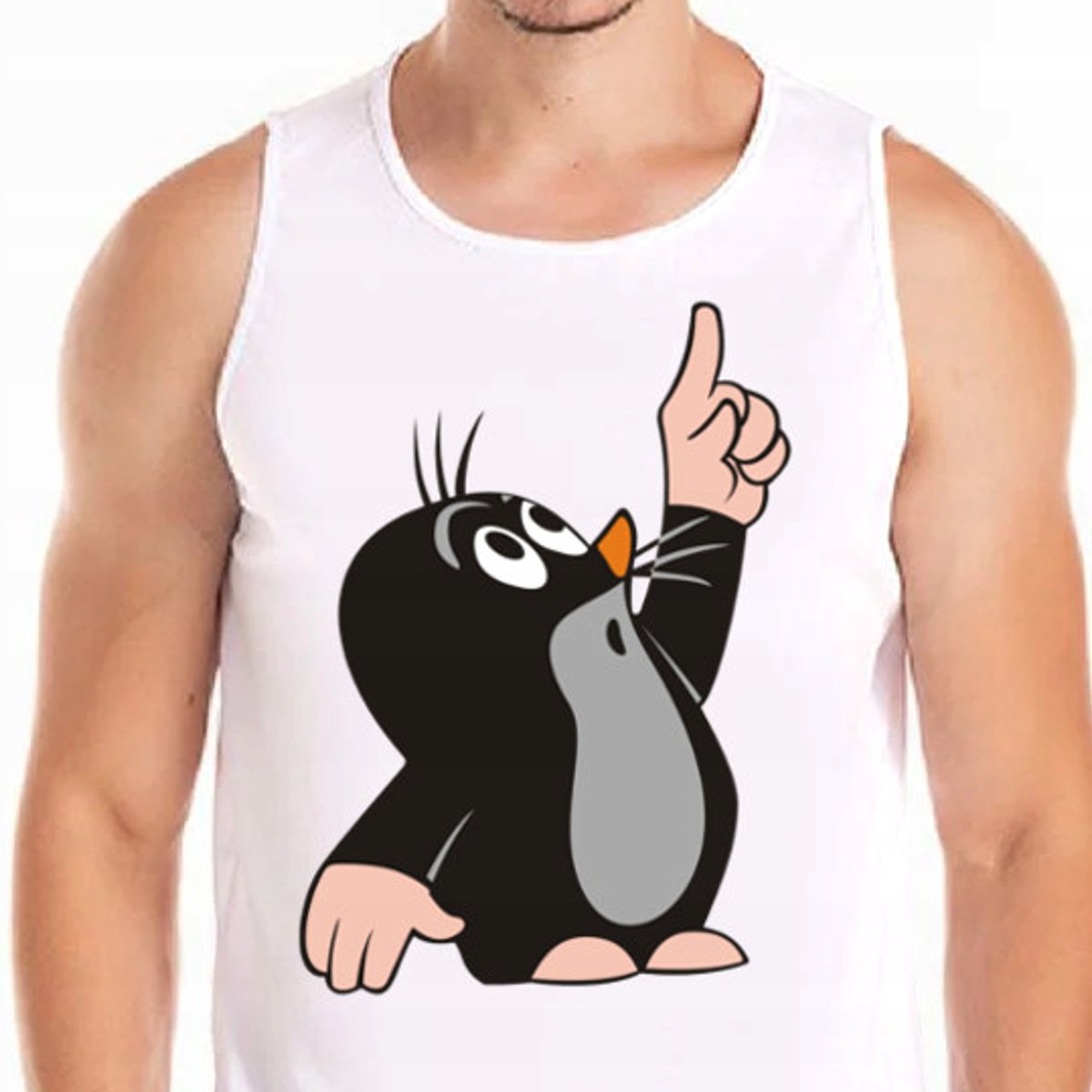 Koszulka Tank Top Krecik Sąsiedzi Rumcajs S 0448