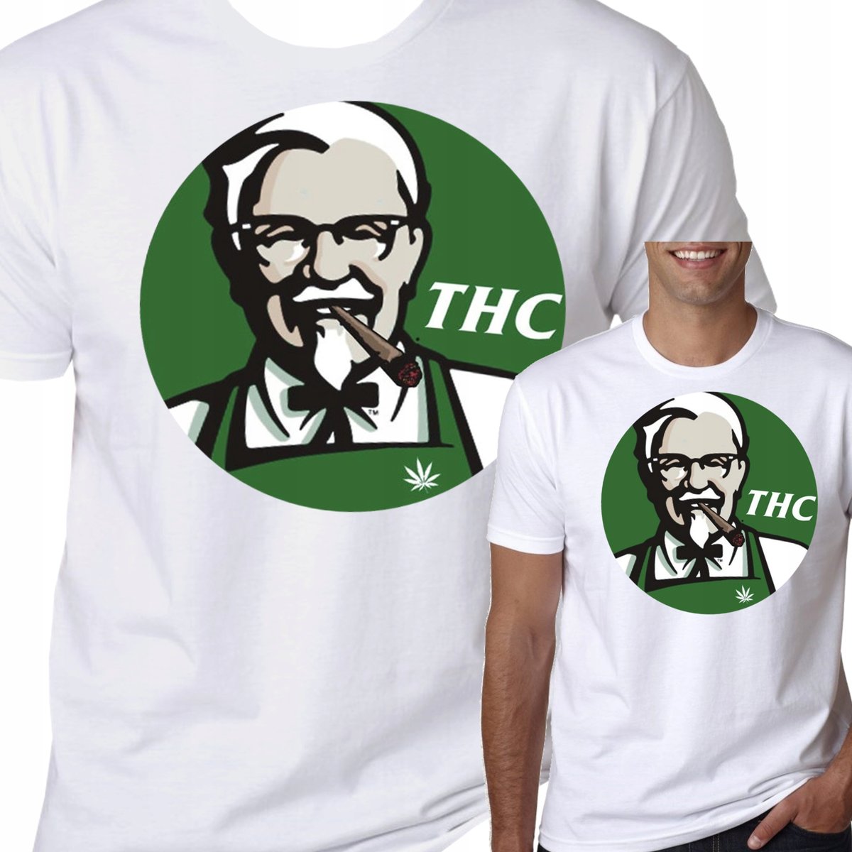 T-Shirt Koszulka Marihuana Ganja Kfc Thc S 0388