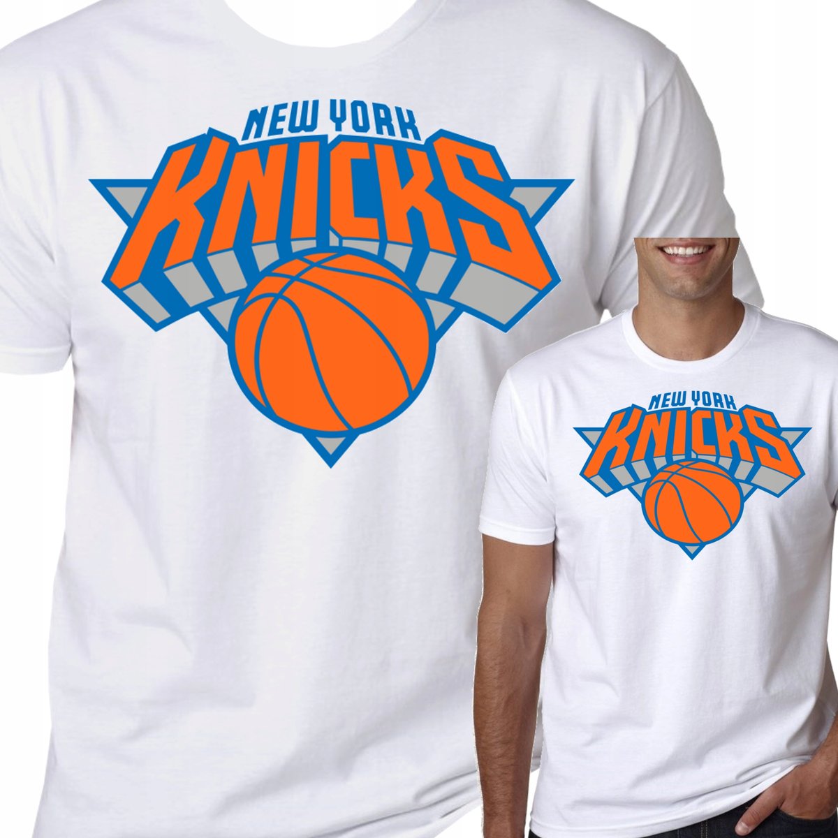 T-Shirt Koszulka New York Knicks Prezent Xxl 0482