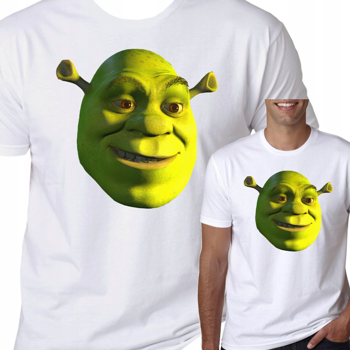 Shrek Koszulka Męska Fiona Kot W Butach M 3129