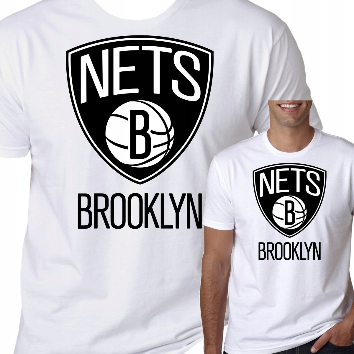 T-Shirt Koszulka Brooklyn Nets Prezent Xxl 0464