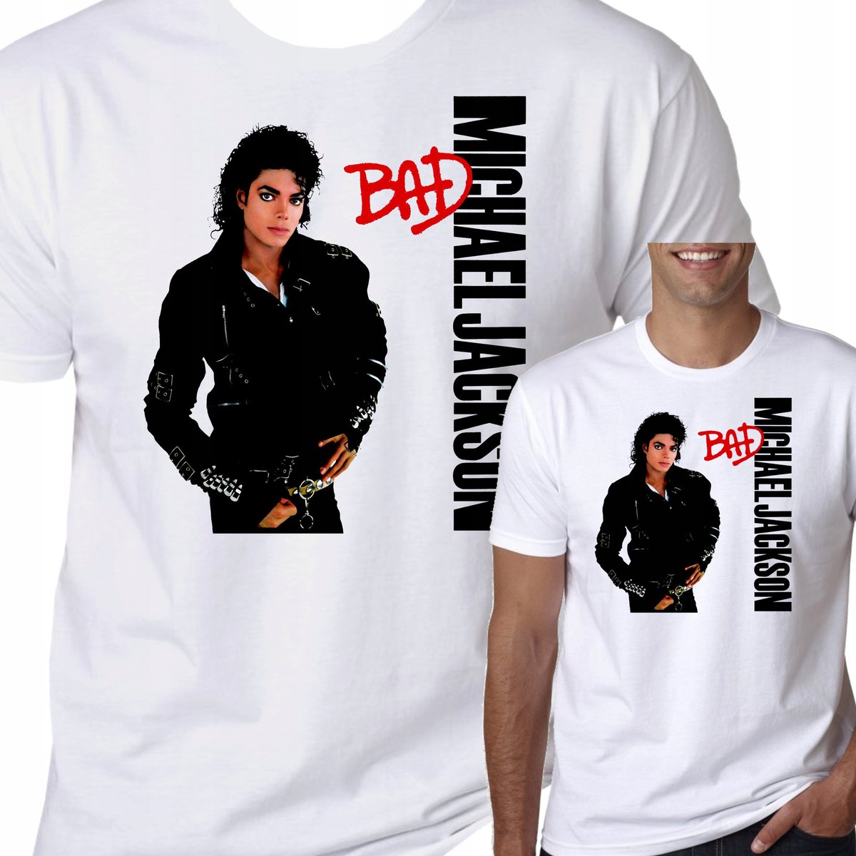 T-Shirt KOSZULKA MICHAEL JACKSON PREZENT XL 0829