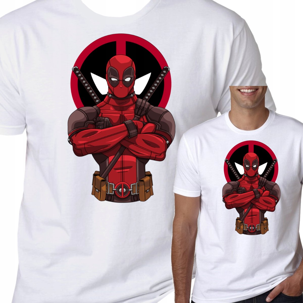 T-Shirt KOSZULKA DEADPOOL MARVEL M 0293
