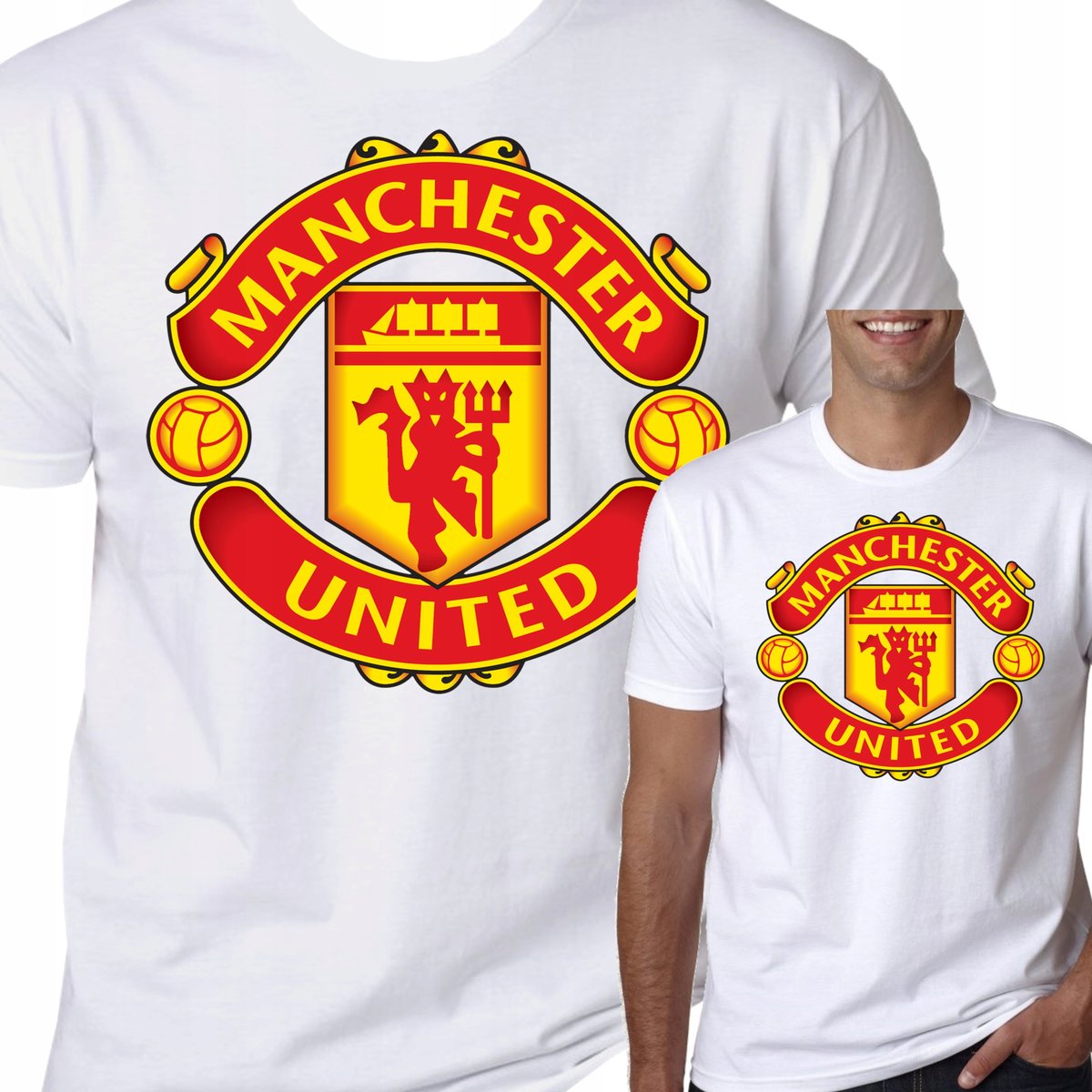 T-Shirt KOSZULKA MANCHESTER UNITED PREZENT S 0164