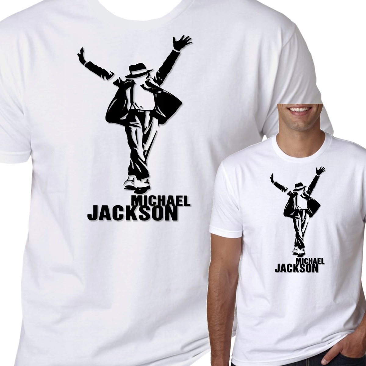 T-Shirt KOSZULKA MICHAEL JACKSON THRILLER L 0828