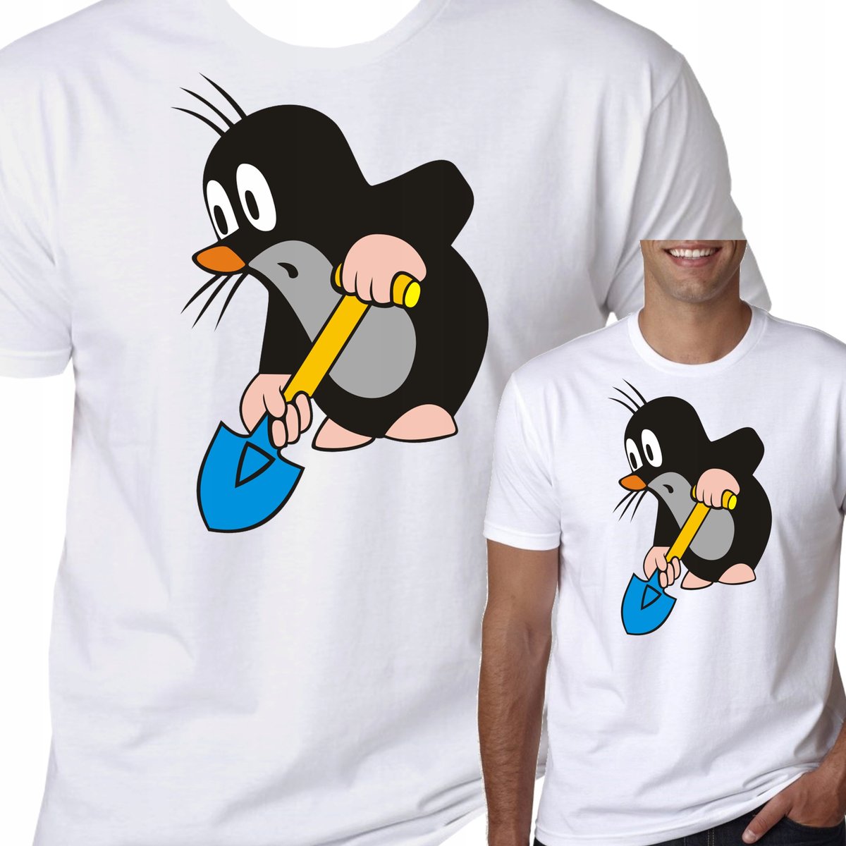 T-Shirt KOSZULKA KRECIK BAJKA SĄSIEDZI L 0449