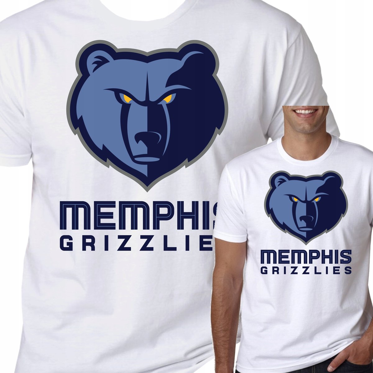 T-Shirt KOSZULKA MEMPHIS GRIZZLIES PREZENT XL 0477
