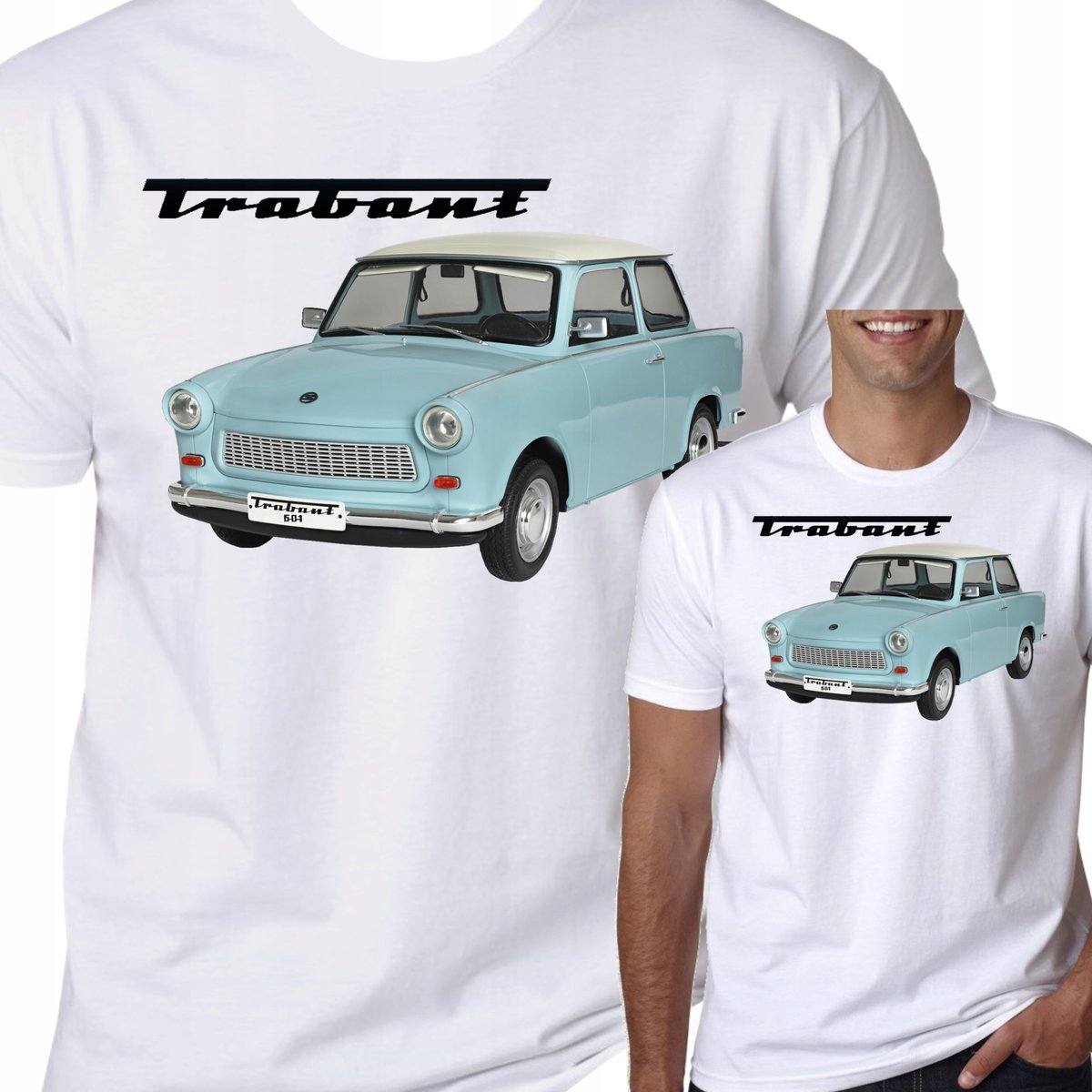 KOSZULKA TRABANT PRL RETRO PREZENT L 3081