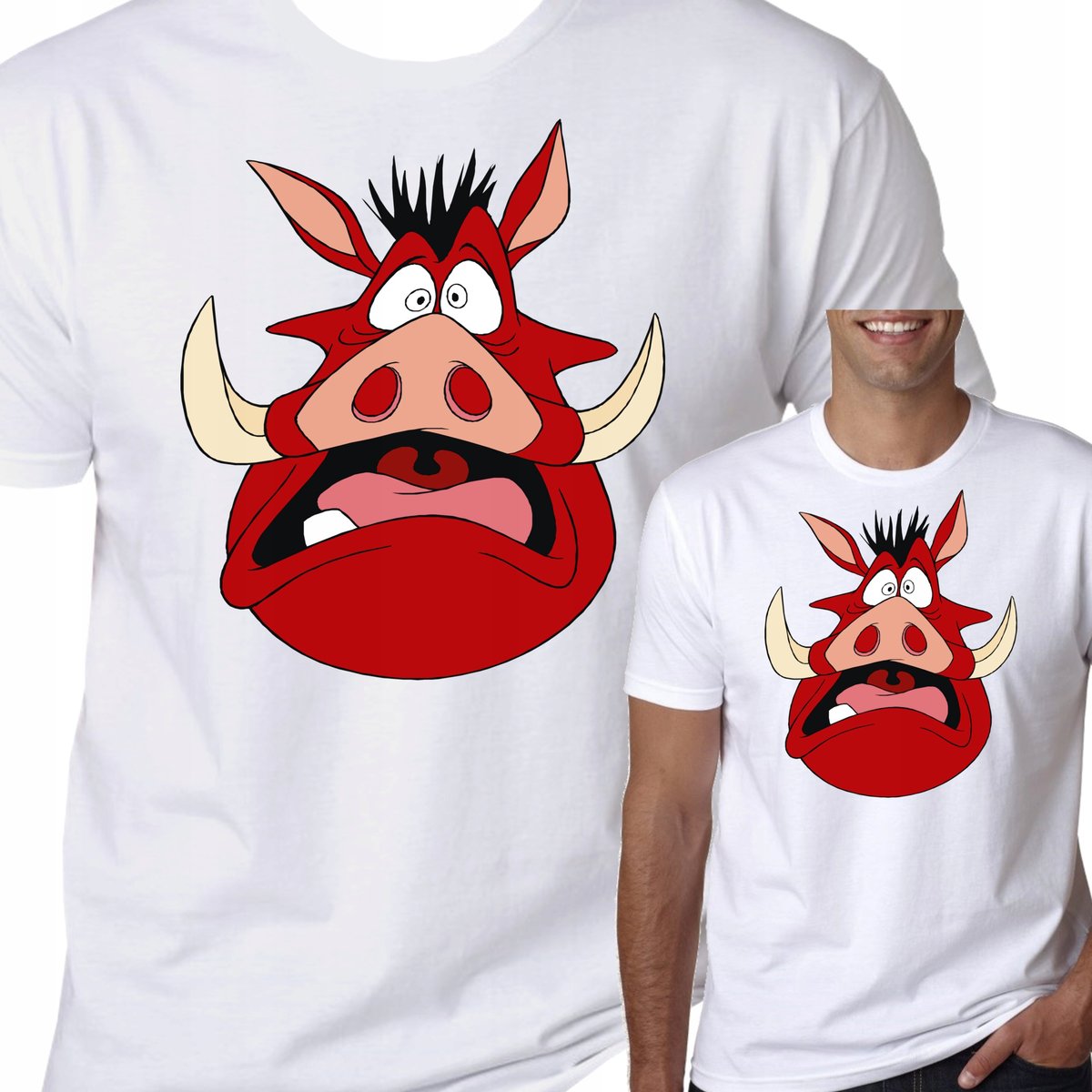 T-SHIRT KOSZULKA PUMBA KRÓL LEW DZIK M 1140