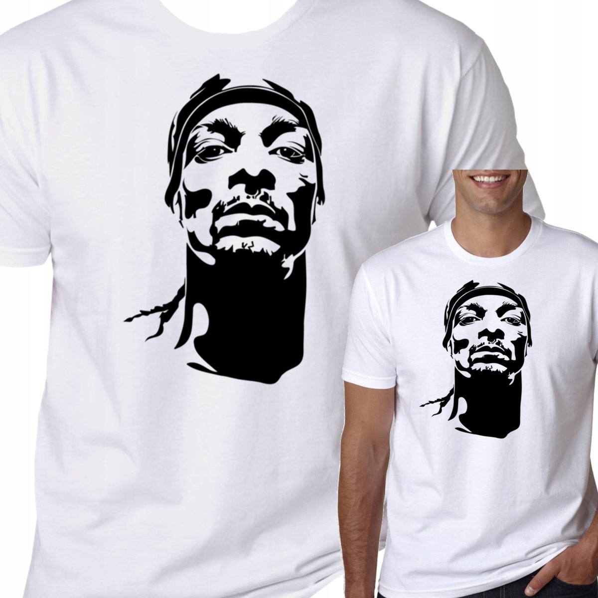 T-Shirt KOSZULKA SNOOP DOG GANJA RAP L 0877