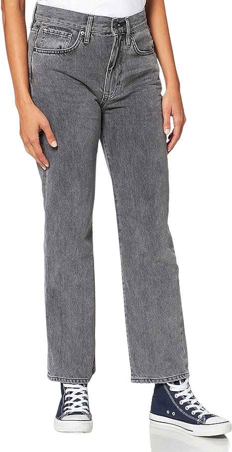 Spodnie damskie Superdry Studios High Rise Straight jeansy-W27