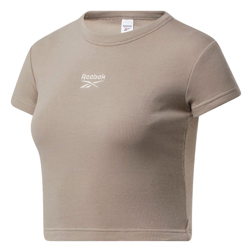 Koszulka damska Reebok Ribbed krótka-L