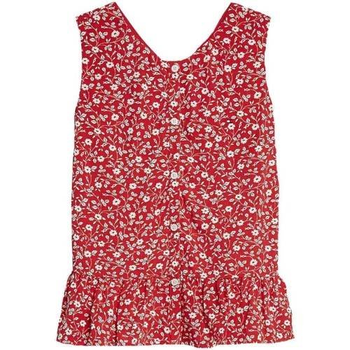 Bluzka dziewczęca Tommy Hilfiger Floral Print-116