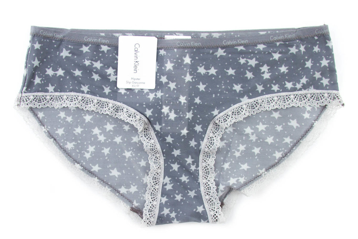 Majtki Calvin Klein Figi w gwiazdki -XS