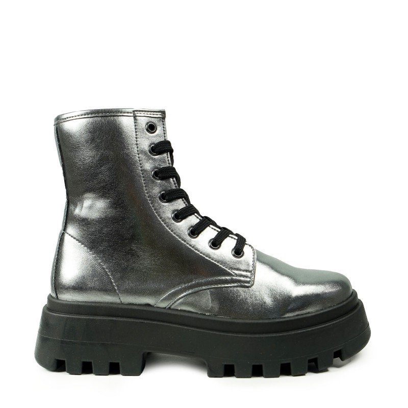 buty damskie ALTERCORE srebrne (KIANO VEGAN SILVER)-38