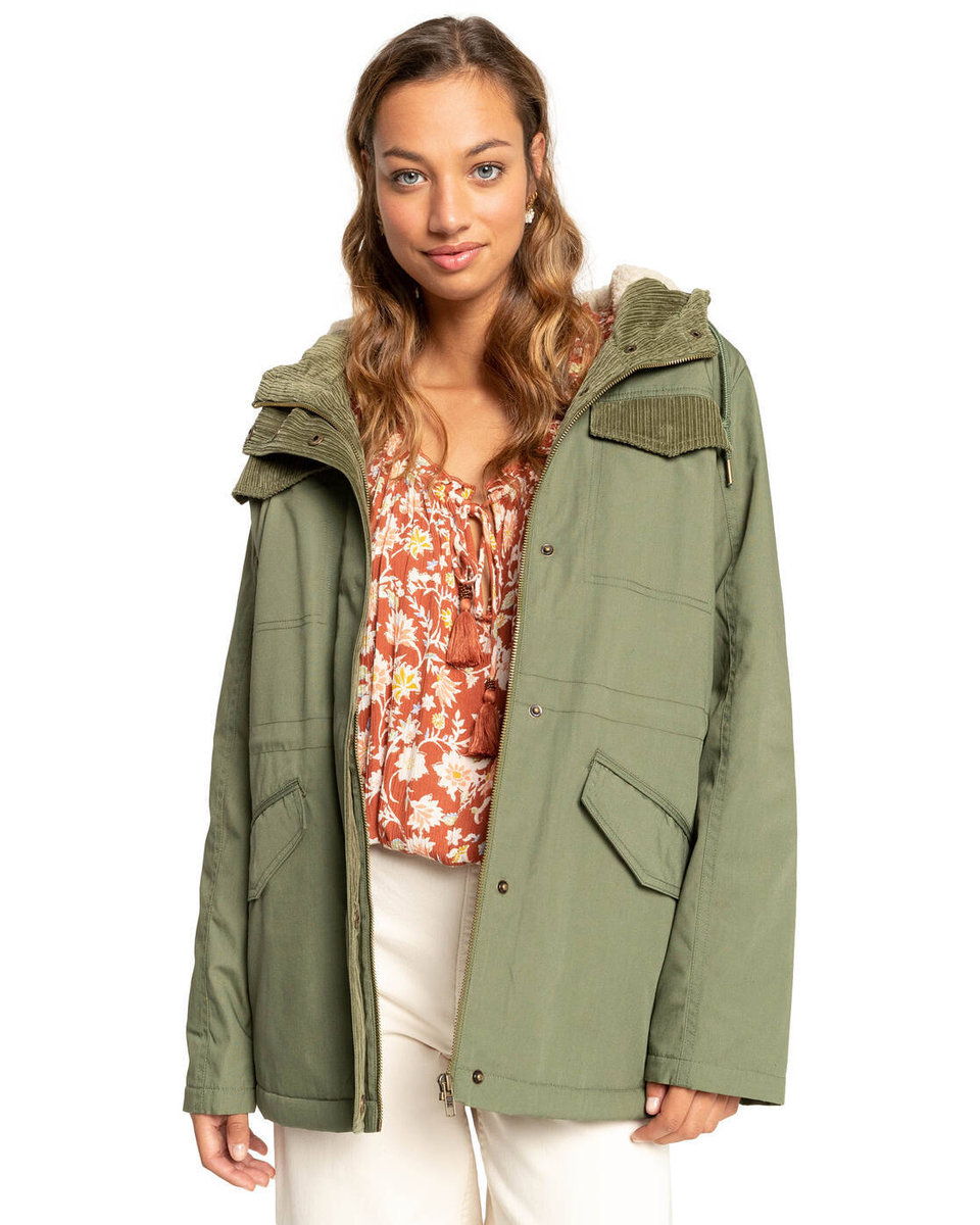 Kurtka damska Billabong So Easy zimowa ocieplana parka-XS
