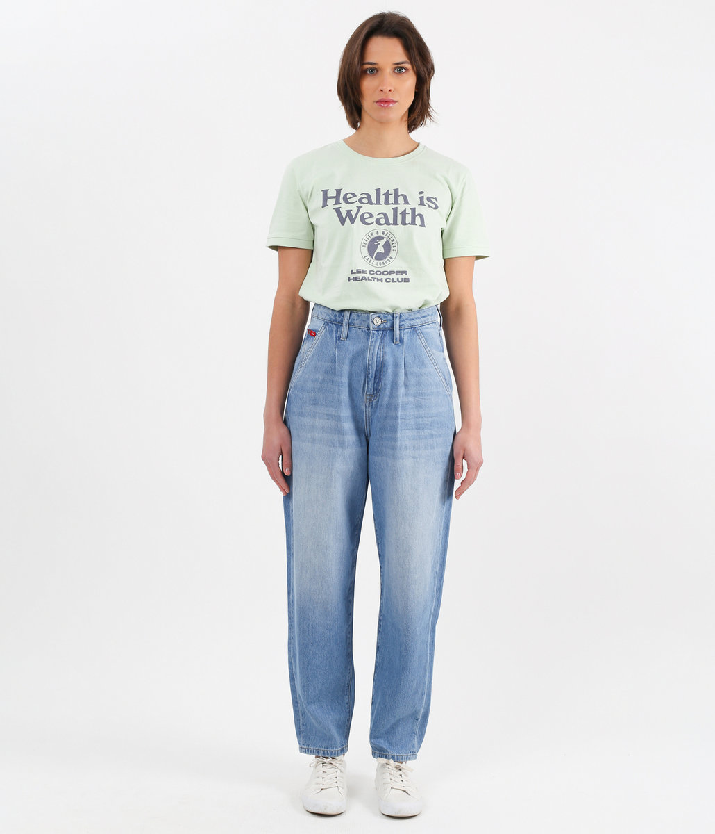 Jeansy damskie mom jeans BERRY 2712 BRUSHED USED-27