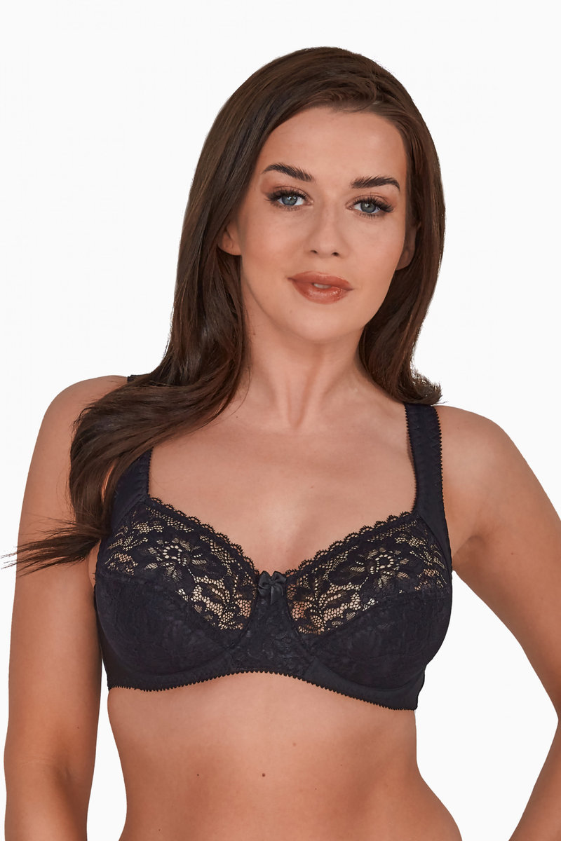Biustonosz GAIA Soft Arabela 1160 miękki czarny  100H