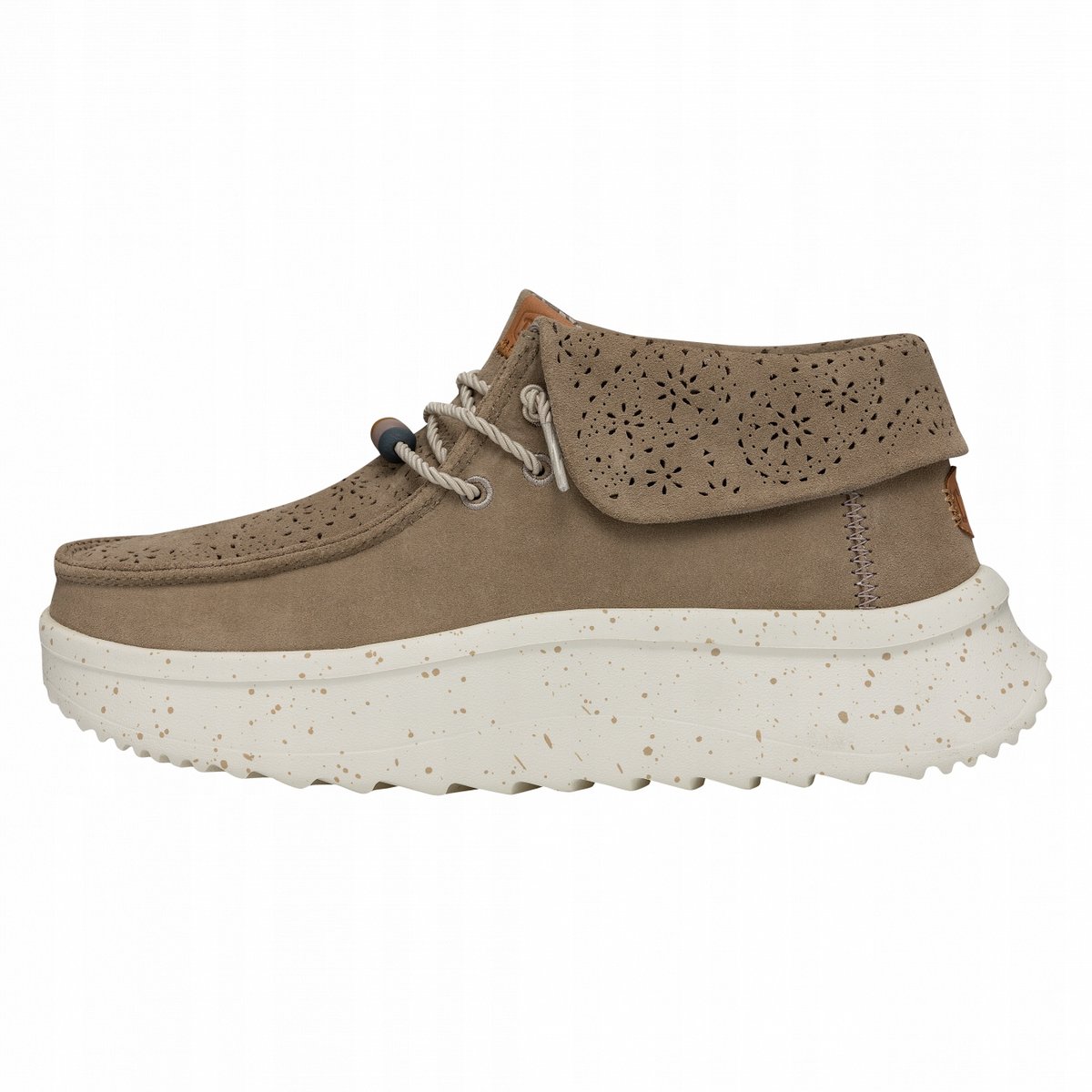 Damskie Buty Botki Trzewiki Zimowe Skórzane HeyDude Wendy Peak Fold Boot 36