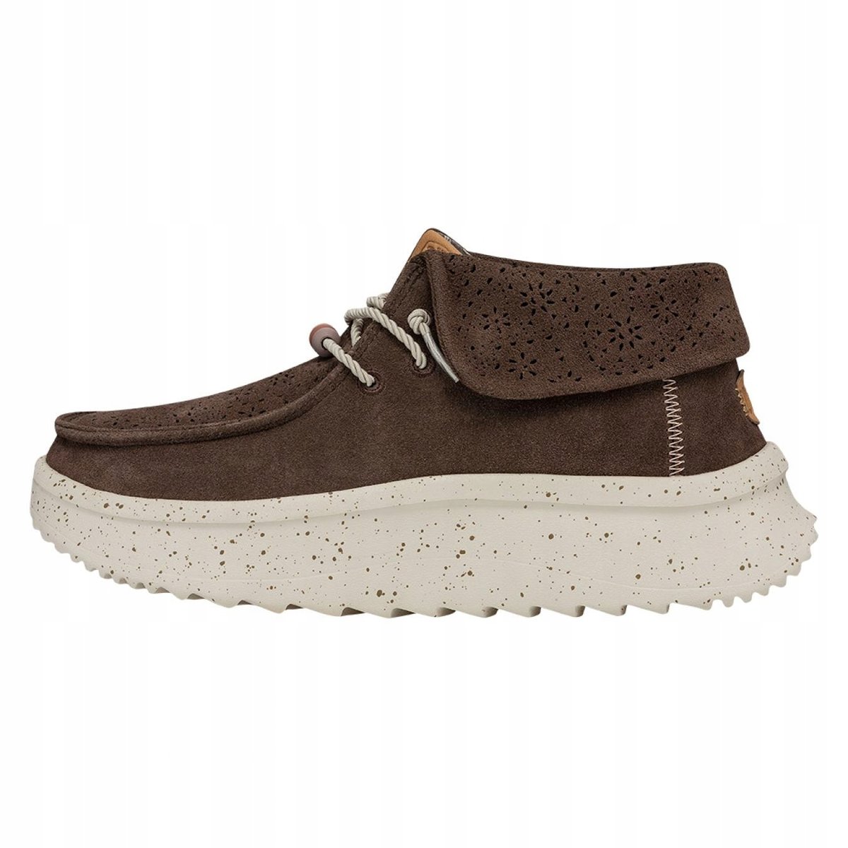 Damskie Buty Botki Trzewiki Zimowe Skórzane HeyDude Wendy Peak Fold Boot 36