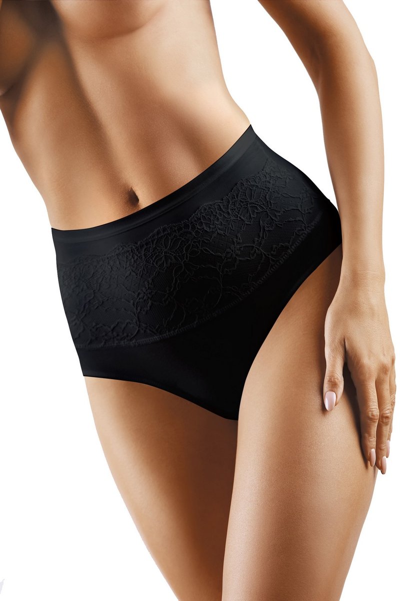 Figi damskie modelujące z wysokim stanem Babell kod 069 czarne  3XL