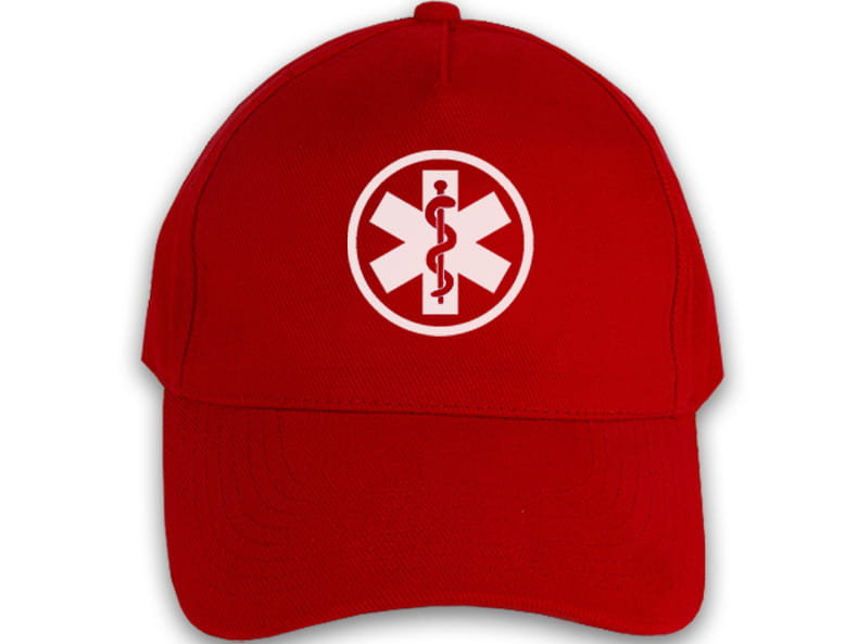 Czapka comfort ESKULAP - czerwona
